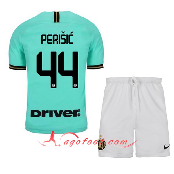 Maillot Foot Inter Milan (PERISIC 44) Enfant Exterieur Personnalisé Floqué 19/20
