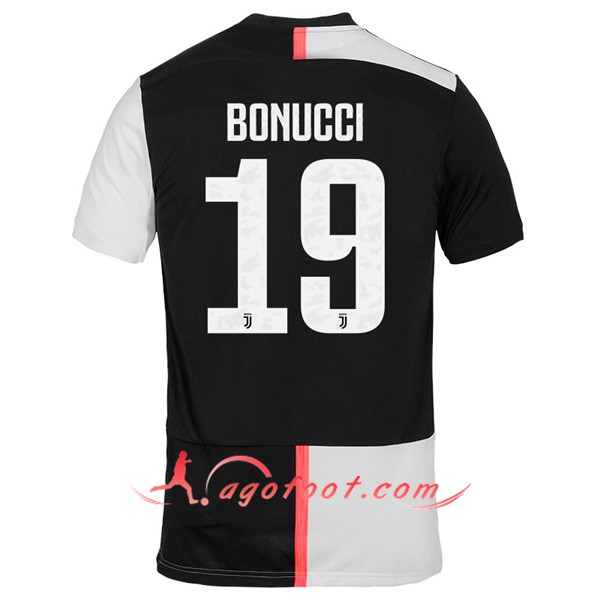 Maillot Foot Juventus (BONUCCI 19) Domicile Personnalisé Floqué 19/20