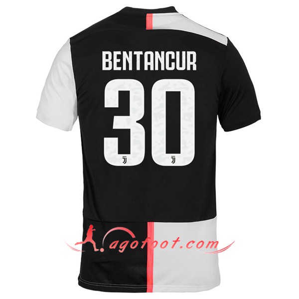 Maillot Foot Juventus (BENTANCUR 30) Domicile Personnalisé Floqué 19/20