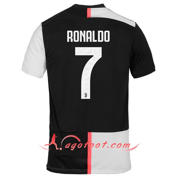 Maillot Foot Juventus (RONALDO 7) Domicile Personnalisé Floqué 19/20