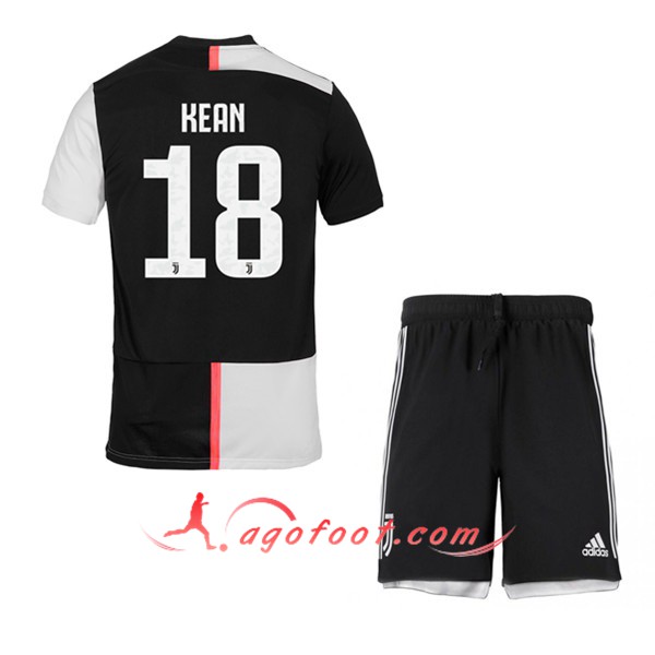 Maillot Foot Juventus (KEAN 18) Enfant Domicile Personnalisé Floqué 19/20