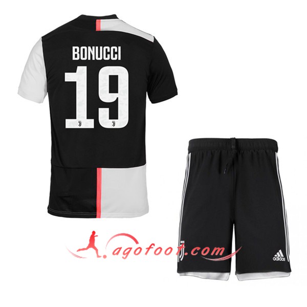 Maillot Foot Juventus (BONUCCI 19) Enfant Domicile Personnalisé Floqué 19/20