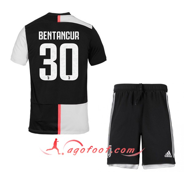 Maillot Foot Juventus (BENTANCUR 30) Enfant Domicile Personnalisé Floqué 19/20