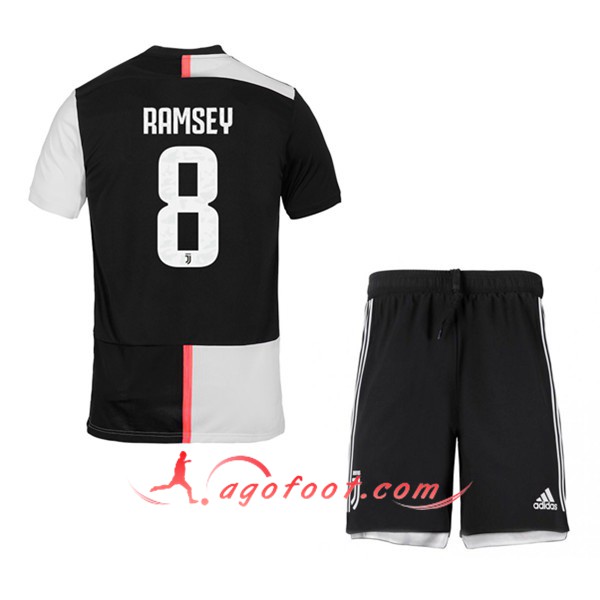 Maillot Foot Juventus (RAMSEY 8) Enfant Domicile Personnalisé Floqué 19/20