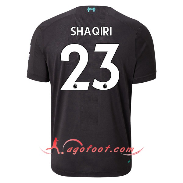 Maillot Foot FC Liverpool (Shaqiri 23) Third Personnalisé Floqué 19/20