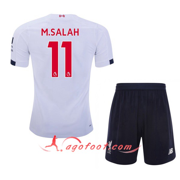 Maillot Foot FC Liverpool (M.SALAH 11) Enfant Exterieur Personnalisé Floqué 19/20