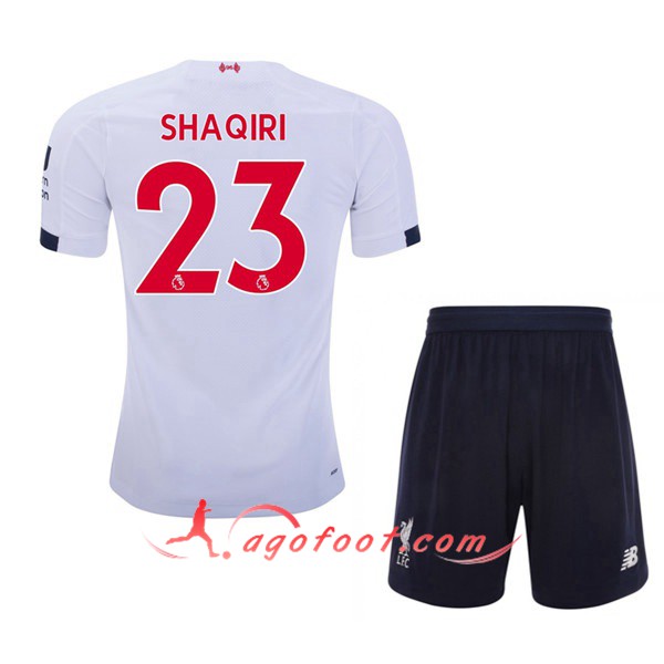 Maillot Foot FC Liverpool (Shaqiri 23) Enfant Exterieur Personnalisé Floqué 19/20