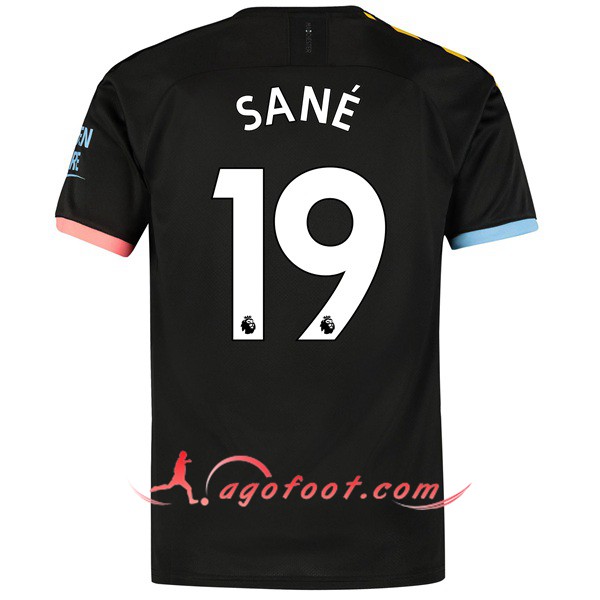 Maillot Foot Manchester City (SANE 19) Exterieur Personnalisé Floqué 19/20