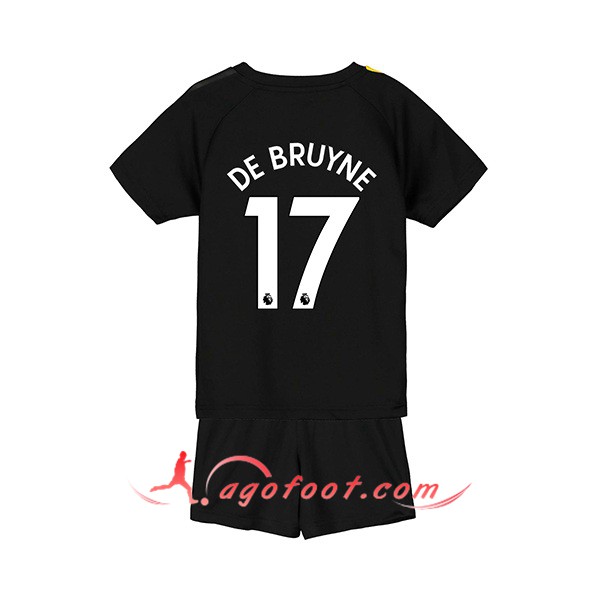 Maillot Foot Manchester City (DE BRUYNE 17) Enfant Exterieur Personnalisé Floqué 19/20