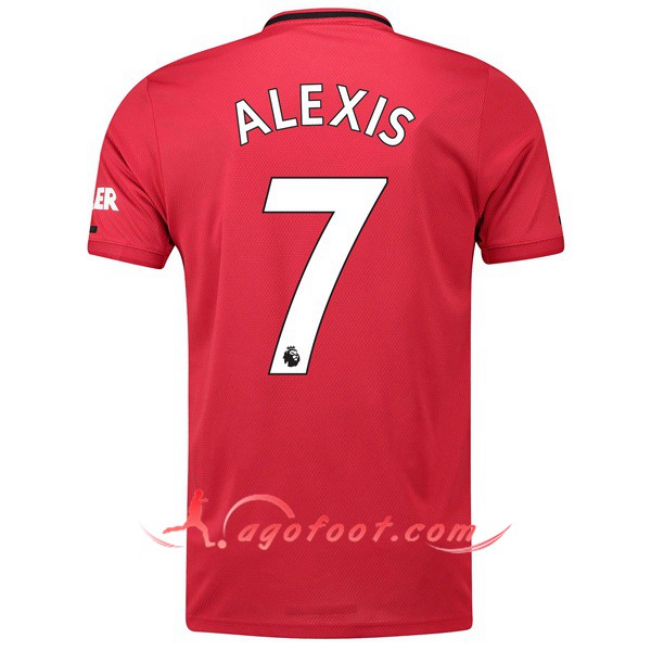 Maillot Foot Manchester United (ALEXIS 7) Domicile Personnalisé Floqué 19/20