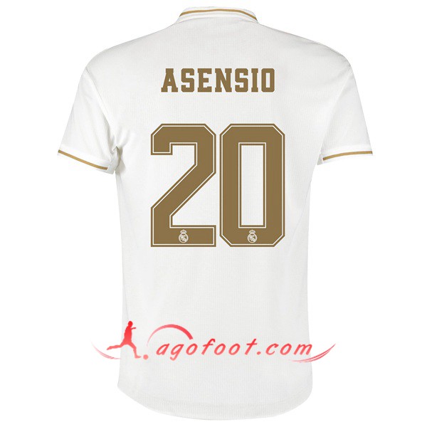 Maillot Foot Real Madrid (ASENSIO 20) Domicile Personnalisé Floqué 19/20