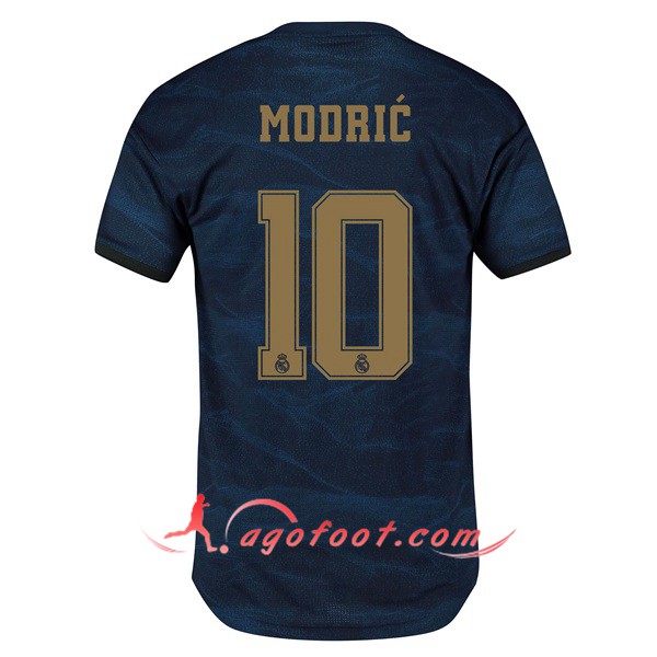 Maillot Foot Real Madrid (MODRIC 10) Exterieur Personnalisé Floqué 19/20