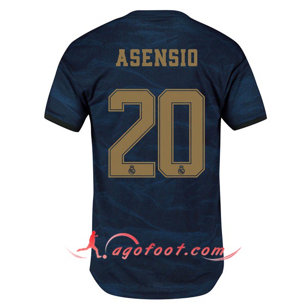 Maillot Foot Real Madrid (ASENSIO 20) Exterieur Personnalisé Floqué 19/20