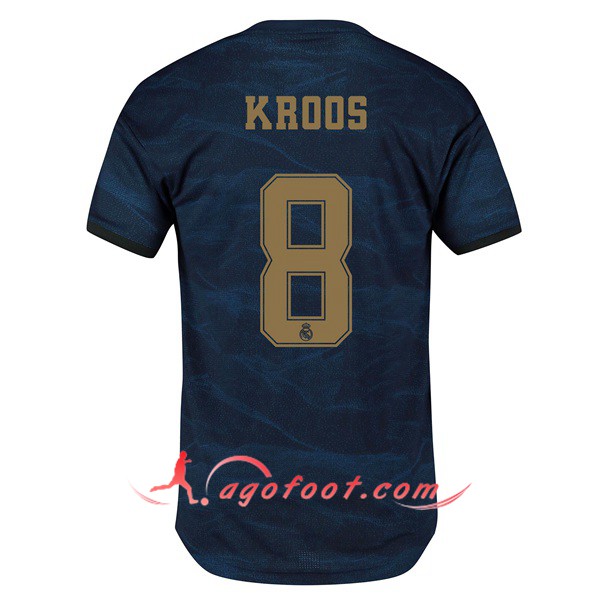 Maillot Foot Real Madrid (KROOS 8) Exterieur Personnalisé Floqué 19/20