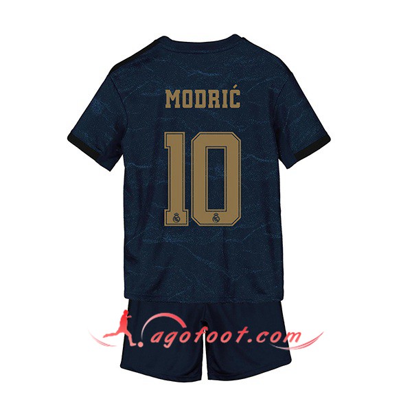 Maillot Foot Real Madrid (MODRIC 10) Enfant Exterieur Personnalisé Floqué 19/20