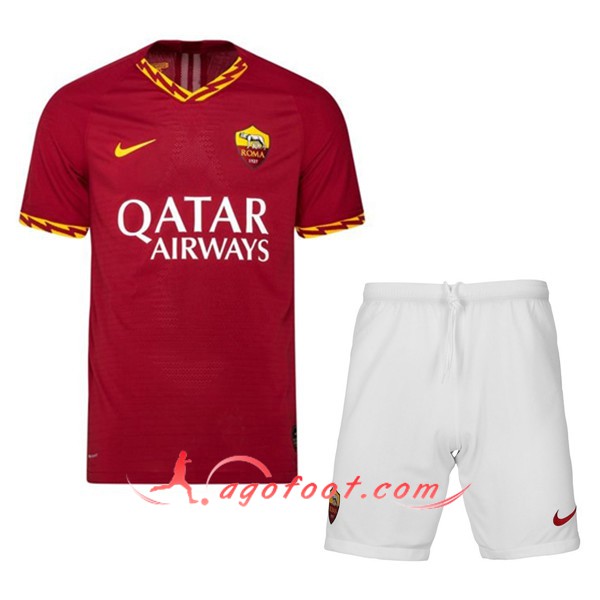 Maillot Foot AS Roma Enfant Domicile Personnalisé Floqué 19/20