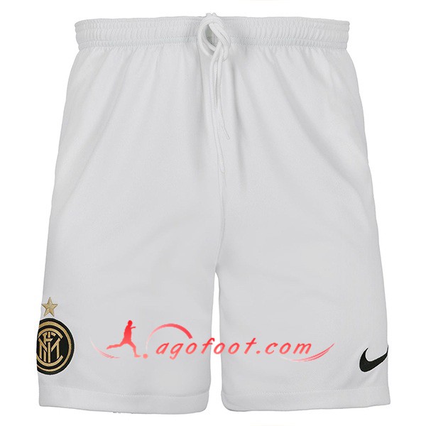 Nouveau Short De Foot Inter Milan Exterieur 19/20