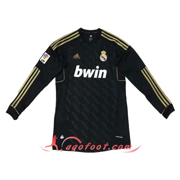Maillot Retro Real Madrid Manches longues Exterieur 2011/2012