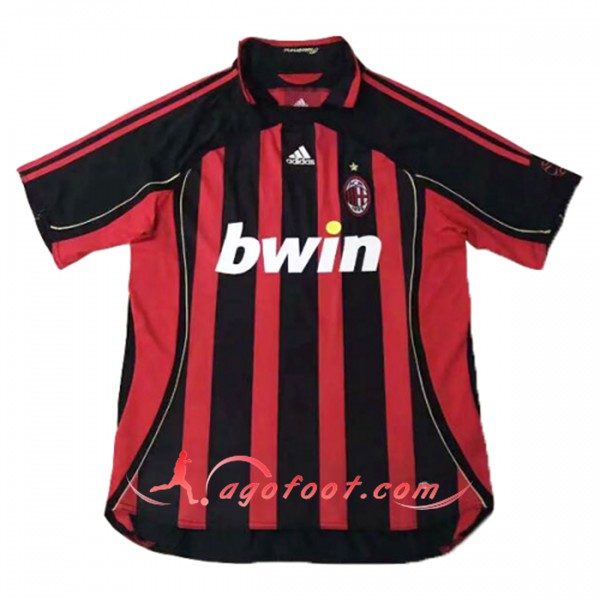 Maillot Retro Milan AC Domicile 2006/2007