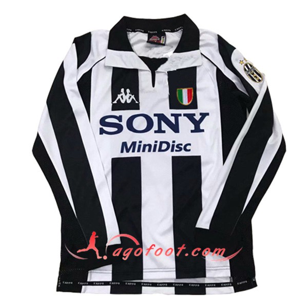 Maillot Retro Juventus Manches longues Domicile 1997/1998