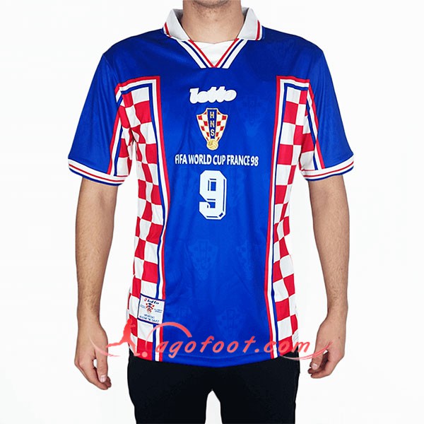 Maillot Retro Croatie Exterieur 1998