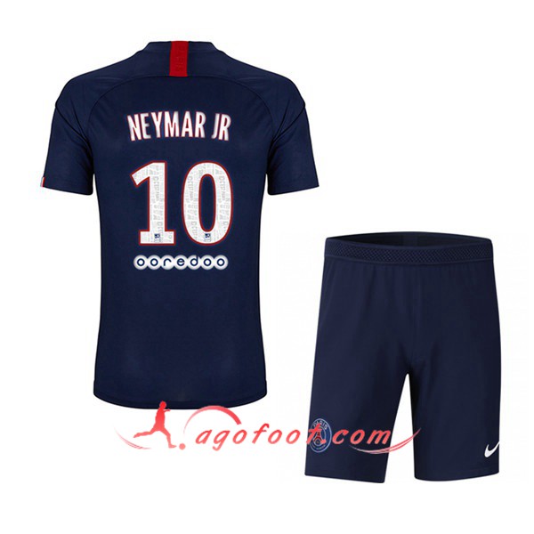 Maillot Foot PSG (NEYMAR JR 10) Enfant Domicile Personnalisé Floqué 19/20
