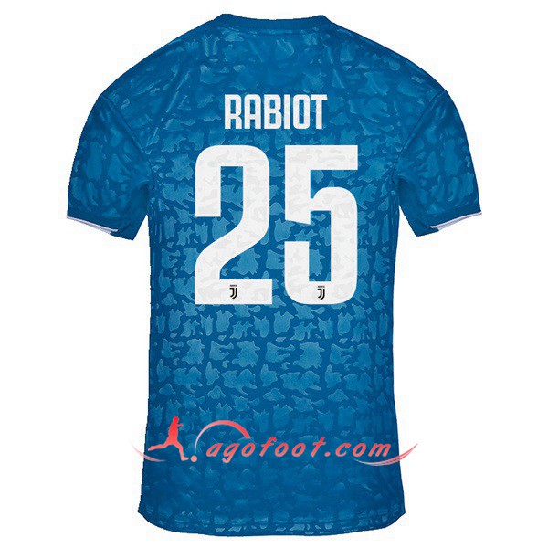 Maillot Foot Juventus (RABIOT 25) Third Floqué 19/20