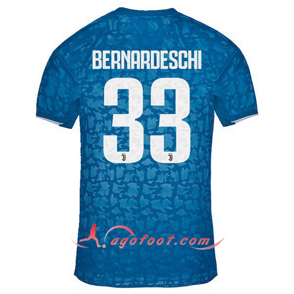 Maillot Foot Juventus (BERNARDESCHI 33) Third Floqué 19/20