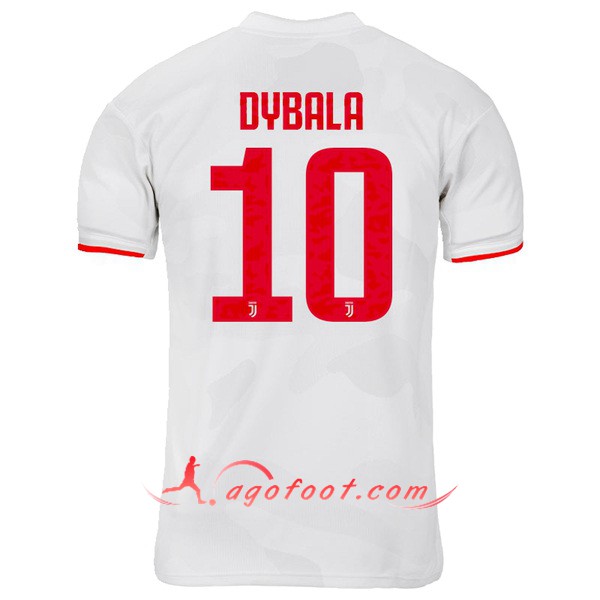 Maillot Foot Juventus (DYBALA 10) Exterieur Floqué 19/20