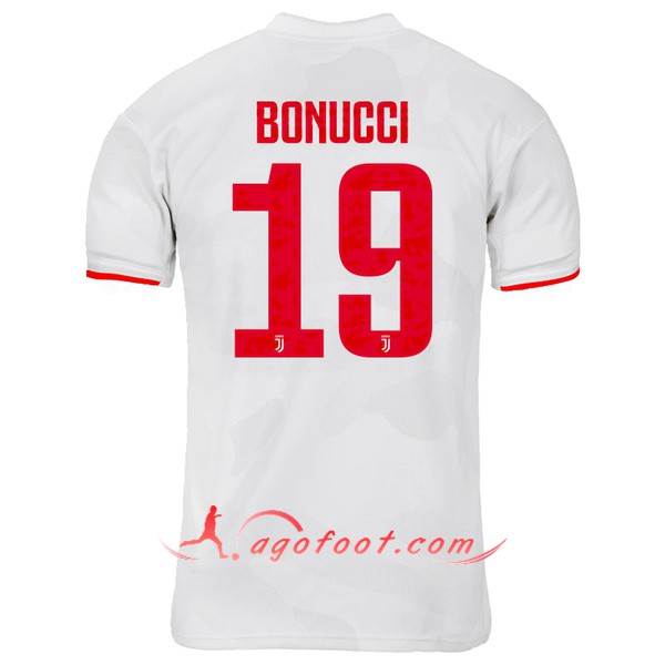 Maillot Foot Juventus (BONUCCI 19) Exterieur Floqué 19/20