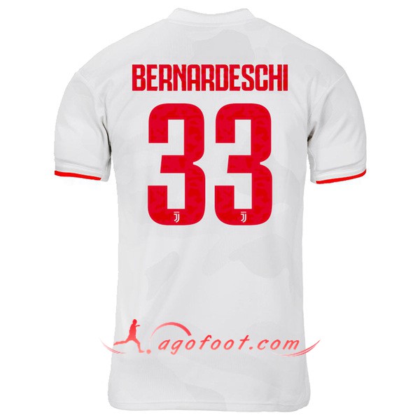 Maillot Foot Juventus (BERNARDESCHI 33) Exterieur Floqué 19/20
