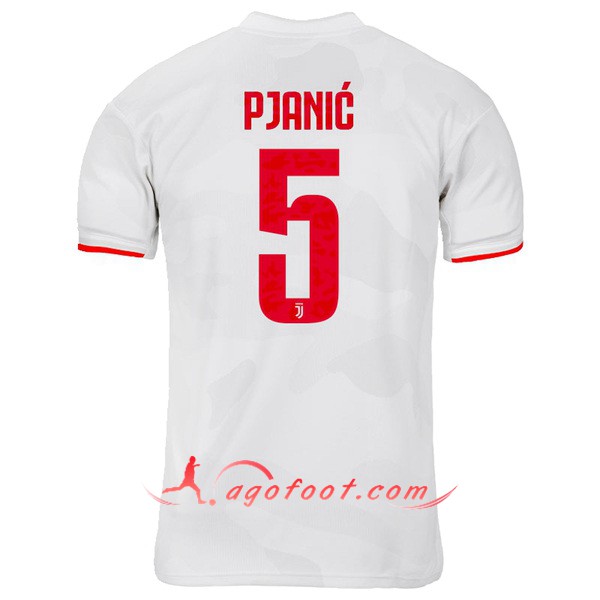 Maillot Foot Juventus (PJANIC 5) Exterieur Floqué 19/20