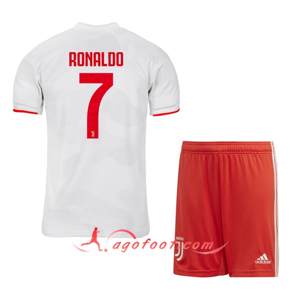 Ensemble Maillots Foot Juventus (RONALDO 7) Enfant Exterieur Floqué 19/20