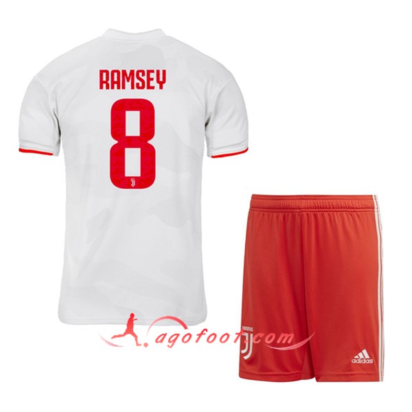 Ensemble Maillots Foot Juventus (RAMSEY 8) Enfant Exterieur Floqué 19/20