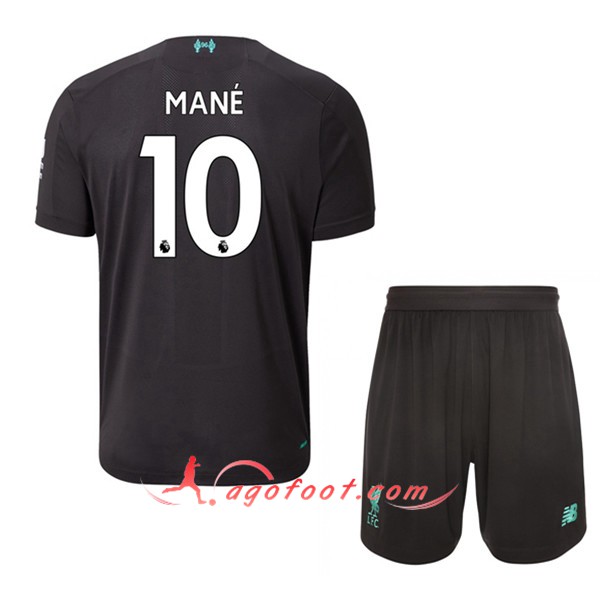 Ensemble Maillots Foot FC Liverpool (Mane 10) Enfant Third Floqué 19/20