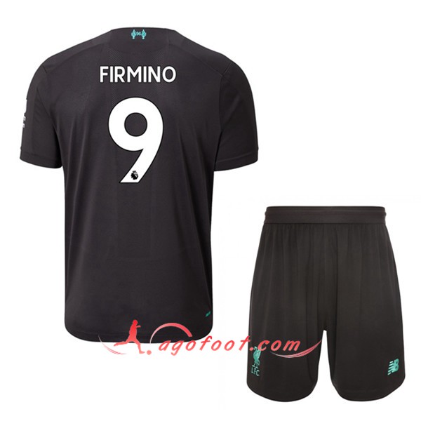 Ensemble Maillots Foot FC Liverpool (FIRMINO 9) Enfant Third Floqué 19/20