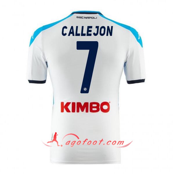 Maillot Foot SSC Naples (CALLEJON 7) Third Floqué 19/20