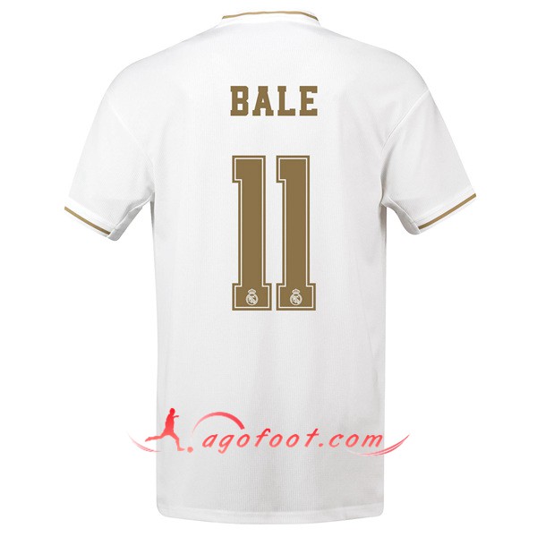 Maillot Foot Real Madrid (BALE 11) Domicile Floqué 19/20