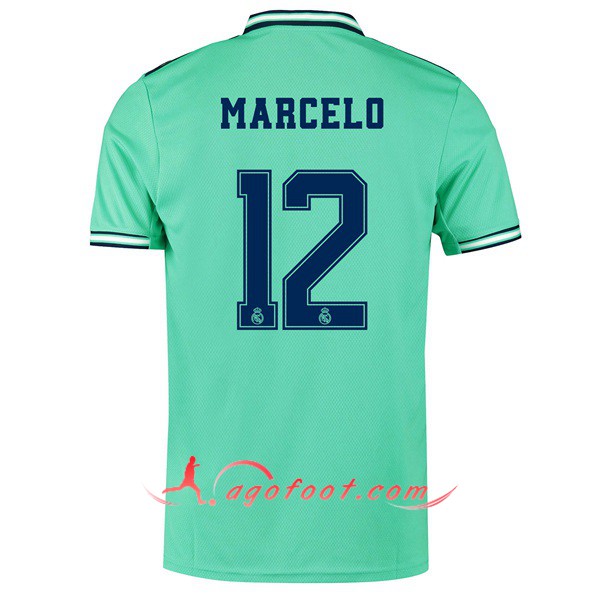 Maillot Foot Real Madrid (Marcelo 12) Third Floqué 19/20