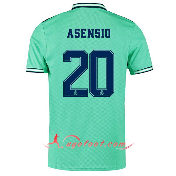 Maillot Foot Real Madrid (ASENSIO 20) Third Floqué 19/20