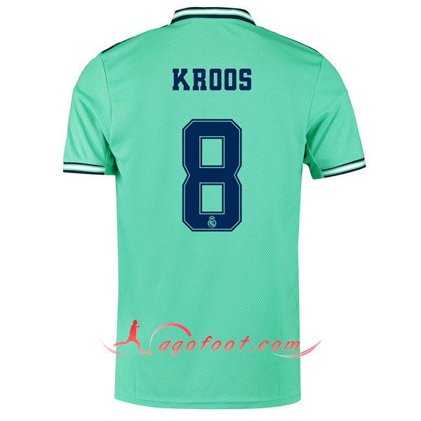 Maillot Foot Real Madrid (KROOS 8) Third Floqué 19/20