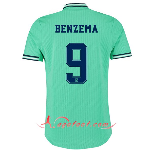 Maillot Foot Real Madrid (BENZEMA 9) Third Floqué 19/20
