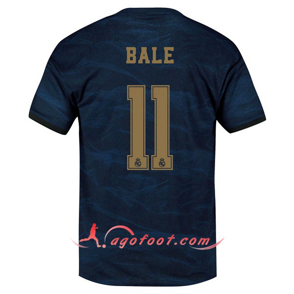 Maillot Foot Real Madrid (BALE 11) Exterieur Floqué 19/20