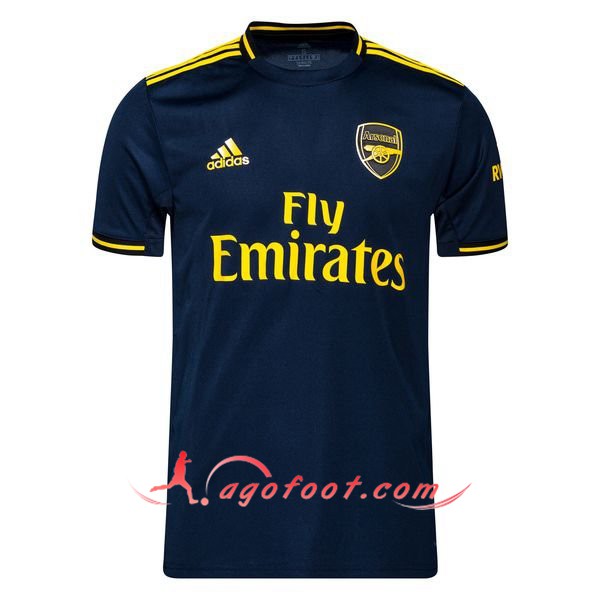 Maillot Foot Arsenal Third Personnalisé Floqué 19/20