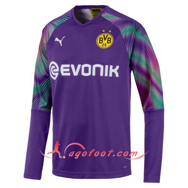 Maillot Foot Dortmund BVB Gardien de but Orange Personnalisé Floqué 19/20