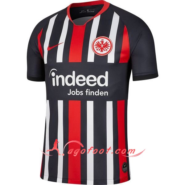 Maillot Foot Eintracht Frankfurt Domicile Personnalisé Floqué 19/20