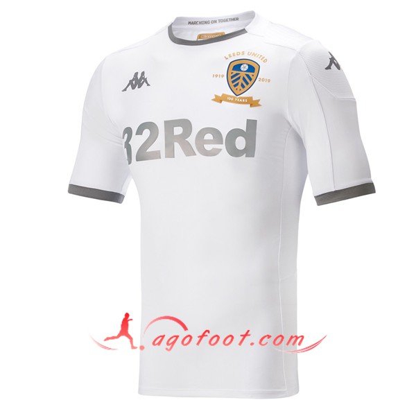 Maillot Foot Leeds United Domicile Personnalisé Floqué 19/20
