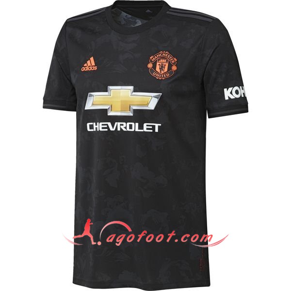 Maillot Foot Manchester United Third Personnalisé Floqué 19/20