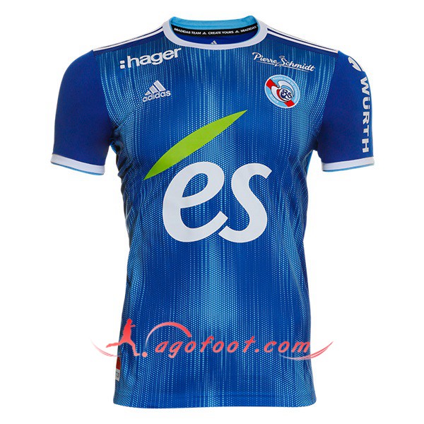 Maillot Foot RC Strasbourg Domicile Personnalisé Floqué 19/20