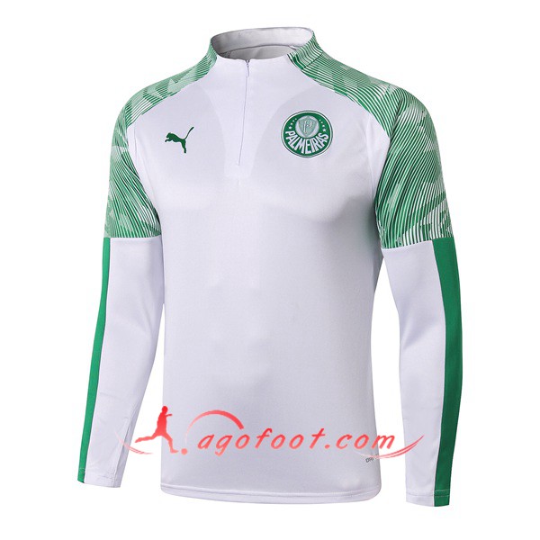 Nouveau Training Sweatshirt Palmeiras Blanc 19/20